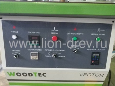 Кромкооблицовочный станок с ручной подачей WoodTec VECTOR NEW— фото 6